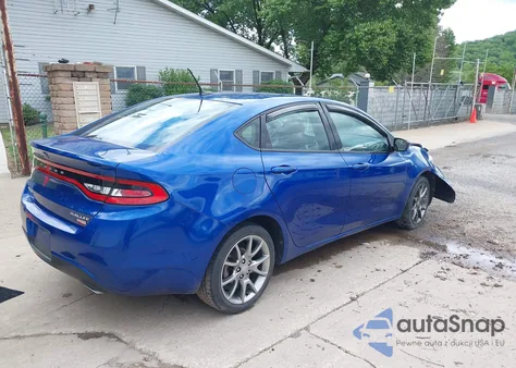 2013 Dodge Dart Sxt из США, поврежденный, VIN 1C3CDFBH6DD329540